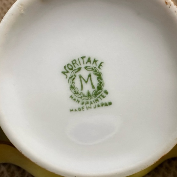 Vintage Noritake Japan 5 piece Set Salt, Pepper & Mustard Jar. - Picture 6 of 11